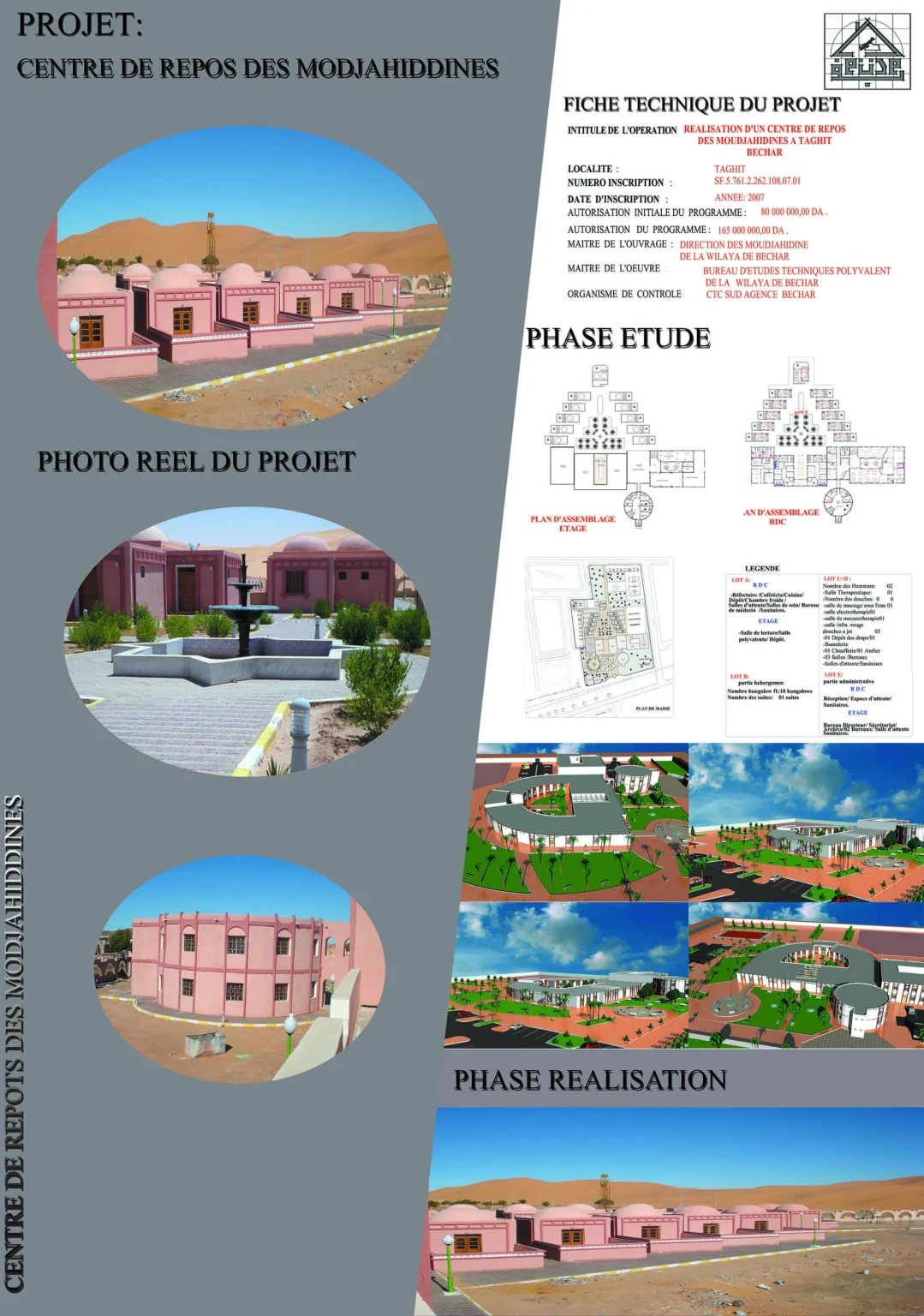 CENTRE DE REPOTS DES MODJAHIDDINES